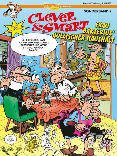 Clever und Smart Sonderband 9: Frau Bakterius höllischer Haushalt - Francisco Ibáñez