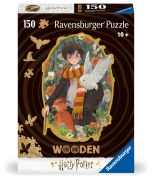 Cover-Bild zum Titel 'Wooden Puzzle 150 Teile - Harry Potter' von ''