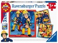 Ravensburger Kinderpuzzle - 05077 Unser Held Sam - Puzzle für Kinder ab 5 Jahren, mit 3x49 Teilen, Puzzle mit Feuerwehrmann Sam - 
