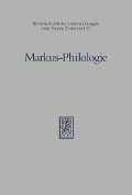 Cover-Bild zum Titel 'Markus-Philologie' von ''