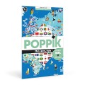 POPPIK - Lernposter & Sticker Flaggen der Welt - 