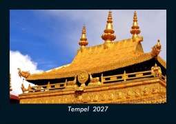 Cover-Bild zum Titel 'Tempel  2027 Fotokalender DIN A5' von 'Tobias Schmitt, Kevin Heber'