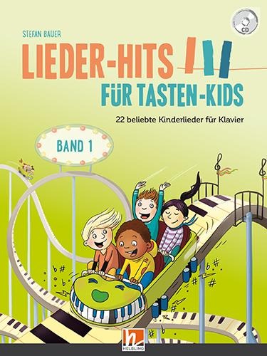 Lieder-Hits für Tasten-Kids, Band 1 - Stefan Bauer
