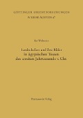 Cover-Bild zum Titel 'Landschaften und ihre Bilder in ägyptischen Texten des zweiten Jahrtausends v. Chr.' von 'Kai Widmaier'