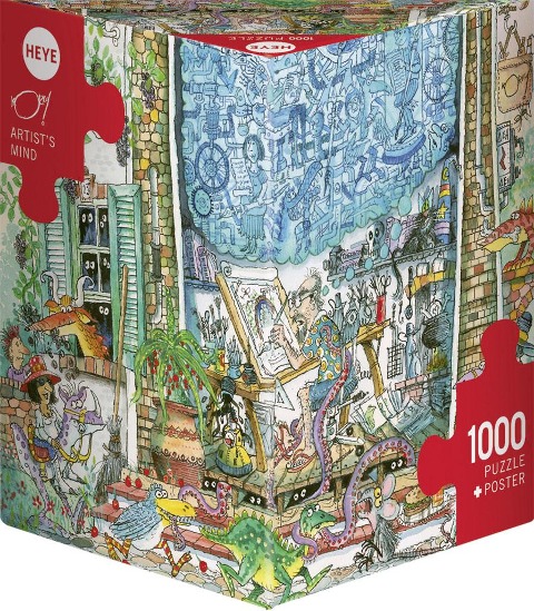 Artist's Mind Puzzle 1000 Teile - Korky Paul