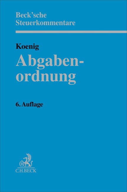 Abgabenordnung. AO - 