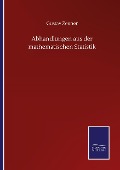 Cover-Bild zum Titel 'Abhandlungen aus der mathematischen Statistik' von 'Gustav Zeuner'
