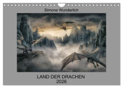 Cover-Bild zum Titel 'Land der Drachen (Wandkalender 2026 DIN A4 quer), CALVENDO Monatskalender' von 'Simone Wunderlich'