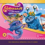 Cover-Bild zum Titel 'Folge 8: Der große Dschinn (Das Original Hörspiel zur TV-Serie)' von 'Thomas Karallus'