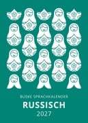Cover-Bild zum Titel 'Sprachkalender Russisch 2027' von 'Günel Huseynova, Björn von Maydell'