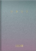 Brunnen 1079512015 Buchkalender Modell 795 (2025) "Colour Gradient"| 1 Seite = 1 Tag| A5| 352 Seiten| Grafik-Einband| bunt - 