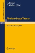 Cover-Bild zum Titel 'Abelian Group Theory' von ''