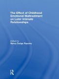 Cover-Bild zum Titel 'The Effect of Childhood Emotional Maltreatment on Later Intimate Relationships' von ''