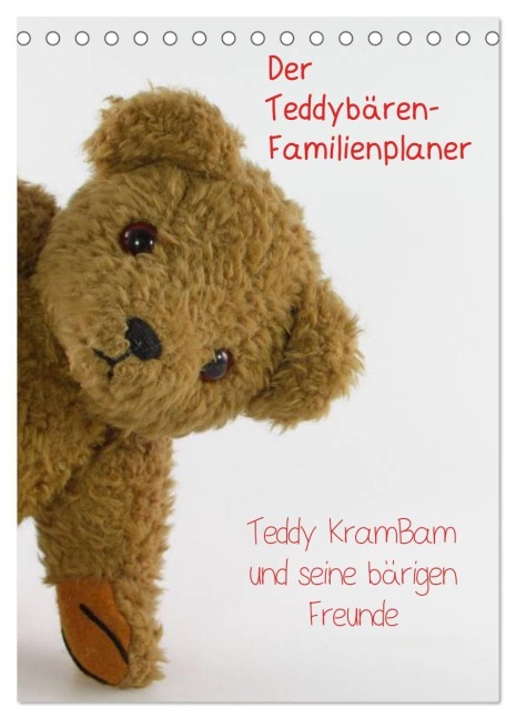 Der Teddybären-Familienplaner (Tischkalender 2027 DIN A5 hoch), CALVENDO Monatskalender - KramBam. de KramBam. de