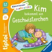 Cover-Bild zum Titel 'tiptoi® Abenteuer Großwerden - Kim bekommt ein Geschwisterchen' von 'Sandra Grimm'