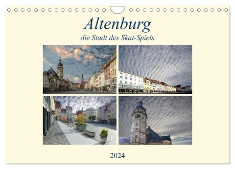 Altenburg, die Stadt des Skat-Spiels (Wandkalender 2024 DIN A4 quer), CALVENDO Monatskalender - Rufotos Rufotos