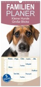 Cover-Bild zum Titel 'Familienplaner 2027 - Kleine Hunde - Große Blicke mit 5 Spalten (Wandkalender, 21 x 45 cm) CALVENDO' von 'Akrema-Photography'