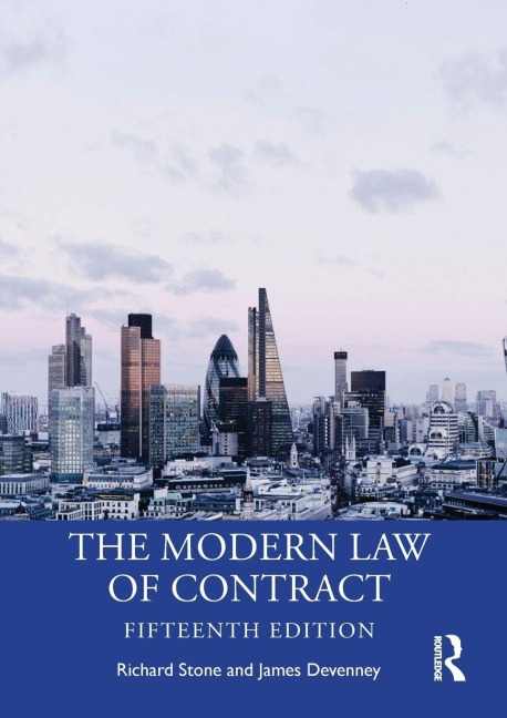 The Modern Law of Contract - James Devenney, Richard Stone