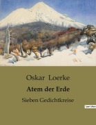 Cover-Bild zum Titel 'Atem der Erde' von 'Oskar Loerke'