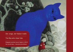 Cover-Bild zum Titel 'Der Junge, der Katzen malte - The Boy who drew Cats / Kamishibai' von 'Lafcadio Hearn'