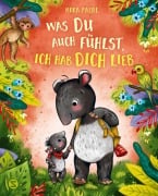 Cover-Bild zum Titel 'Was du auch fühlst, ich hab dich lieb' von 'Nora Paehl'