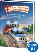 Cover-Bild zum Titel '7-Minuten-Geschichten zum Lesenlernen - Polizei und Feuerwehr im Einsatz' von ''