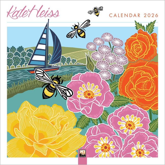 Kate Heiss Kunstkalender 2026 - Original Flame Tree Publishing-Kalender [Kalender] - Tree Flame