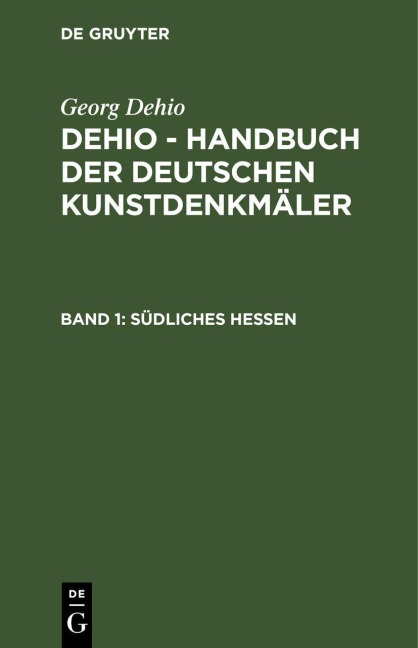 Südliches Hessen - Georg Dehio
