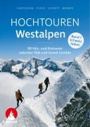 Cover-Bild zum Titel 'Hochtouren Westalpen Band 1: Schweiz / Italien' von 'Wolfgang Pusch, Edwin Schmitt, Michael Waeber, Ralf Gantzhorn'