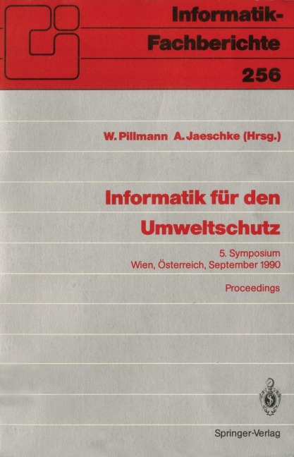Informatik für den Umweltschutz - 