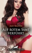Cover-Bild zum Titel 'Auf rotem Samt verführt | Erotische Geschichte' von 'Amy Balton'