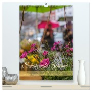 Cover-Bild zum Titel 'Schützende Schirme - Auch bei Regen kann das Leben bunt sein (hochwertiger Premium Wandkalender 2026 DIN A2 hoch), Kunstdruck in Hochglanz' von 'Klaus Fritsche'