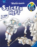 Cover-Bild zum Titel 'Wieso? Weshalb? Warum? Stickerheft: Weltraum' von ''
