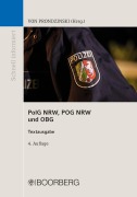 Cover-Bild zum Titel 'PolG NRW, POG NRW und OBG' von 'Peter von Prondzinski'
