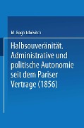 Cover-Bild zum Titel 'Halbsouveränität' von 'M. Boghitchévitch'