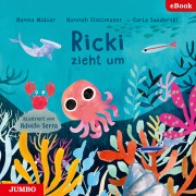 Cover-Bild zum Titel 'Ricki zieht um' von 'Carla Swiderski, Hanna Müller, Hannah Stollmayer, Adolfo Serra'