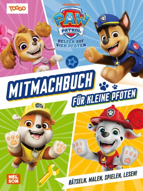 PAW Patrol Kindergartenheft: Mitmachbuch für kleine Pfoten - 