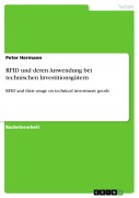 Cover-Bild zum Titel 'RFID und deren Anwendung bei technischen Investitionsgütern' von 'Peter Hermann'