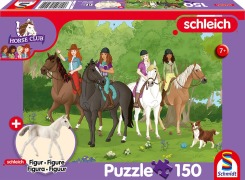 Cover-Bild zum Titel 'Horse Club, Holstein Fohlen, (AT), 150 Teile, mit Add-on (eine Original Figur)' von ''