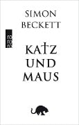 Cover-Bild zum Titel 'Katz und Maus' von 'Simon Beckett'