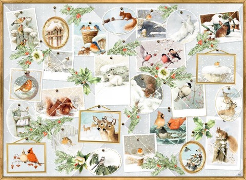 A4-Wandkalender - Marjoleins Wintergalerie - 