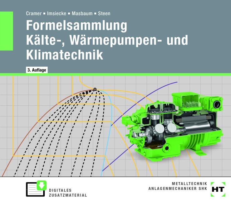 Formelsammlung Kälte- und Klimatechnik - Martin Masbaum, Uwe Sirek, Folker Steen