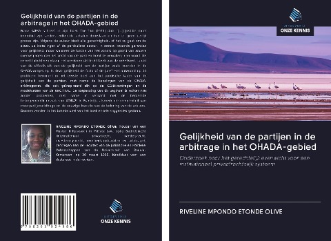 Gelijkheid van de partijen in de arbitrage in het OHADA-gebied - Riveline Mpondo Etonde Olive