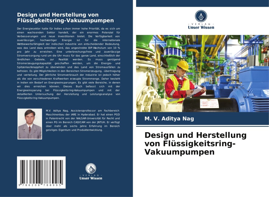 Design und Herstellung von Flüssigkeitsring-Vakuumpumpen - M. V. Aditya Nag