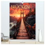 Cover-Bild zum Titel 'Brücken (hochwertiger Premium Wandkalender 2026 DIN A2 hoch), Kunstdruck in Hochglanz' von 'Cathrin Illgen'