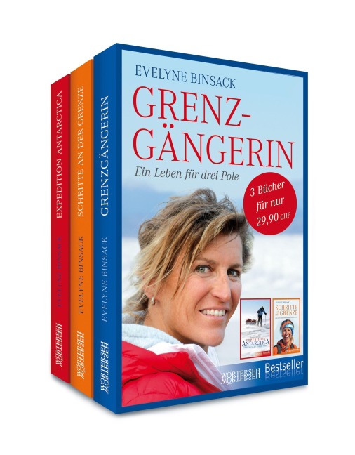 Schritte an der Grenze - Expedition Antarctica - Grenzgängerin - Evelyne Binsack