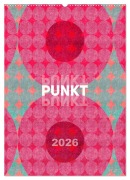 Cover-Bild zum Titel 'Punkt Punkt Punkt (Wandkalender 2026 DIN A2 hoch), CALVENDO Monatskalender' von 'Susanne Sachers'