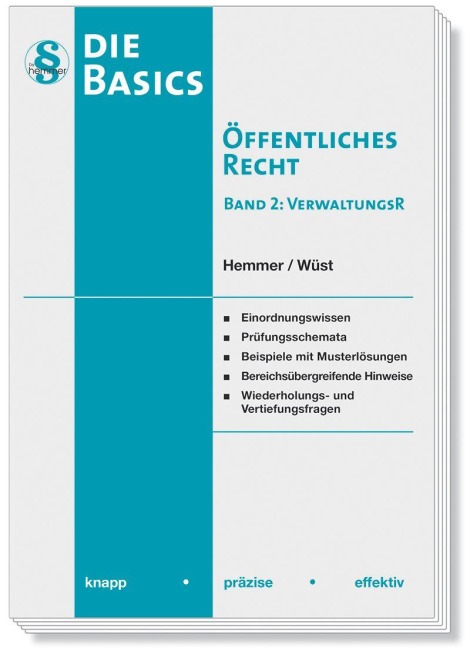 Die Basics - Öffentliches Recht Band II - Verwaltungsrecht - Karl-Edmund Hemmer, Martin Mielke, Michael Grieger, Achim Wüst