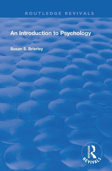 An Introduction to Psychology - Susan S. Brierley