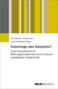 Cover-Bild zum Titel 'Katertage des Subjekts?' von ''